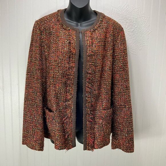 CHICO’S Tweed Blazer - Picture 1 of 5